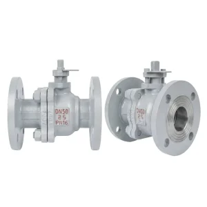 Industrial Cast Steel Flanged Ball Valve Set PN16 PN25 High Pressure Floating Ball Valve for Pipeline Customizable