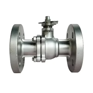 Industrial Full Port Flanged Ball Valve Stainless Steel Flow Control Valve OEM Available