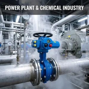 Industrial General Purpose Anti Corrosion Carbon Steel DN20 to DN100 for Water Oil Fluid Control Electric Flange Globe Valve