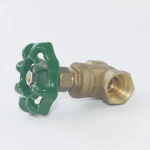 Industrial Grade Brass Gate Valve Female BSP/NPT Thread for Oil Gas Water Pipeline Control