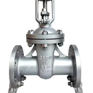 Industrial Grade Stainless Steel Gate Valve Full Bore Design PN40 Oil and Natural Gas Transmission