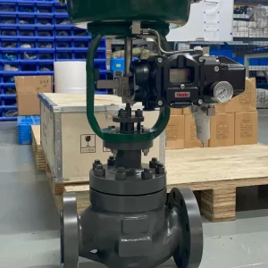 Industrial High Performance Pneumatic Control Valve Customized Engineering Actuated Valve