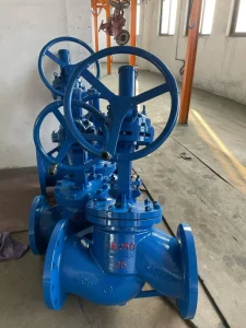 Industrial High Temperature Globe Valve DN40 304 SS Extended Shaft Socket Weld Connection with high quality