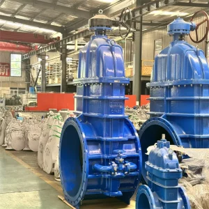 Industrial High Temperature Large Diameter Turbine Manual Gate Valve