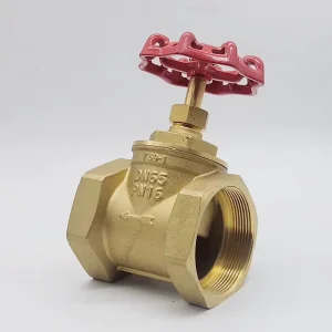Industrial Household All Brass Internal Thread Gate Valve Tap Water Pipeline Control Valve DN50 Port Size for All Temperatures