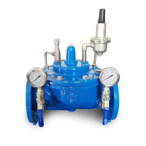 Industrial Hydroelectric 200X Ductile Iron Water Pressure Control Valve