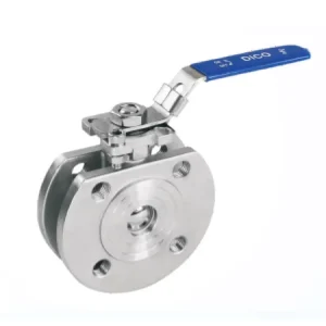 Industrial Italian Stainless Steel Wafer Type Ultra Thin Manual Ball Valve OEM