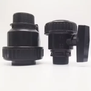 Industrial Manual PVC Check Foot Valve for Water Supply OEM ODM