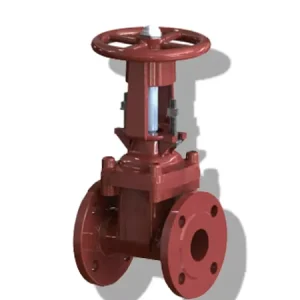 Industrial Metal Seated Gate Valve High Temperature High Pressure Application Flow Control Valve Cast Steel Body Durable Sealing