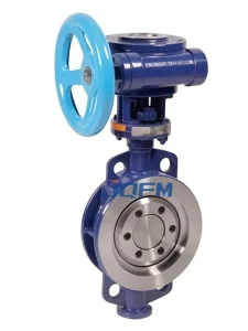 Industrial Metal Seated Wafer Butterfly Valve D373H High Performance Hard Seal Butterfly Valve