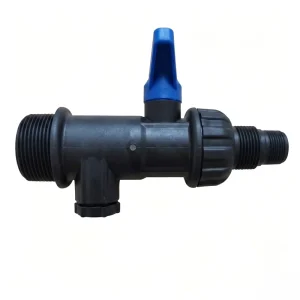 Industrial PP Drain Ball Valve for Water Tank Irrigation Systems Quick-Opening Plastic Valve Manufacturer OEM ODM Supply