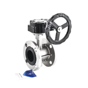 Industrial Piping Manual Electric Pneumatic Control 304 Stainless Steel High Temperature Ball Structure Butterfly Valve