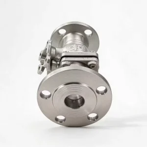 Industrial Sanitary Flanged Manual Stainless Steel Gas Ball Valve DN50 150LBS 2PC/3PC EPDM/PTFE Seals