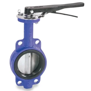 Industrial Standard DN100 Wafer Butterfly Valve WRAS Approved Ductile Iron EPDM Seated Valve for Water Works