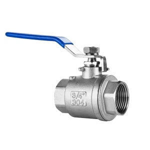 Industry Manufacturer Two Bodies Stainless Steel 1000wog 1/2 Inch 2pc Ball Valve