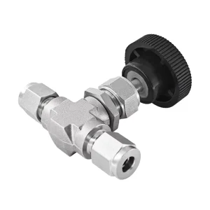 Integral Bonnet Needle Valve Inlet Outlet 1/4″~1″ Inch Tube OD Compression 3000 psi 316 Stainless Steel