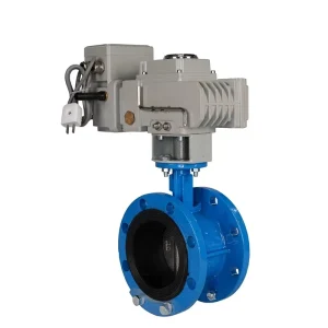 Intelligent Electric Butterfly Valve On off Regulating Wafer Butterfly Valve DN50-DN500 1.6Mpa