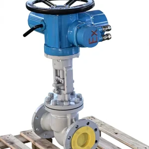 Intelligent Electric Stop Valve Multi Turn Electric Actuated Globe Valve for Water Air Oil Gas
