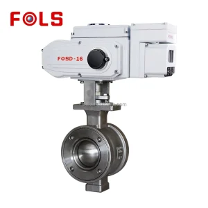 Intelligent External Display V type Stainless Steel Hard Seal Ball Valve Motorized Ball Valve Irrigation Valve