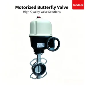Intelligent Integrated Motorized Butterfly Valve for Water Medium Control