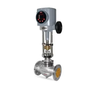 Intelligent Proportional Electric Control Valve High Temperature Flow Modulating Valve for Steam Gas Pipeline Regulation DN20