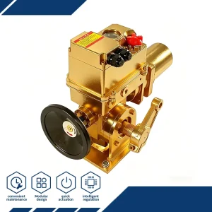 Intelligent Quarter Turn Electric Actuator F07 F10 F12 F14 F16 F25 Flange Mounted Direct Mounted for Petroleum Chemical Industry