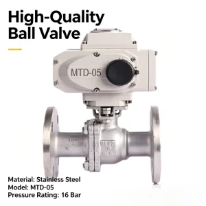Intelligent electric ball valve with rotating float actuator for automatic water and fluid flow control