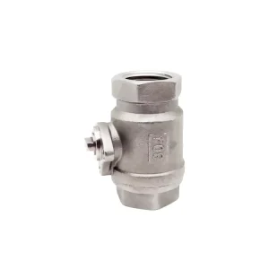 Investment Casting 1 2 3 4 Inch Ss304 316 Stainless Steel Two Piece Motorized Ball Valve Body 1000 Wog