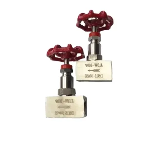 J13W Stainless Steel 304 Manual Needle Gauge Valve DN15-DN25 PN320 High-Pressure Internal Thread 1-Way Flow Regulating