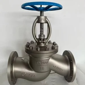 J41W-16P Manual High Temperature Industrial Pipeline Shut-off Stop Valve DN200 Water Valve 316 Material Stainless Steel