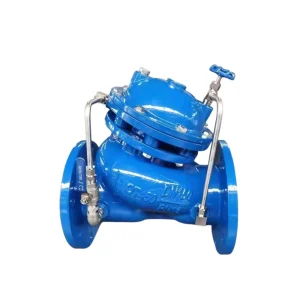 JD745X Multifunctional Water Pump Control Valve Diaphragm-Type Water-Hammer-Proof Back-Check Valve 3-Port 10-20 MPa
