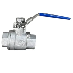 JINGJJUN Stainless Steel Manual Water Ball Valve with PTFE Seals and NPT Connections OEM