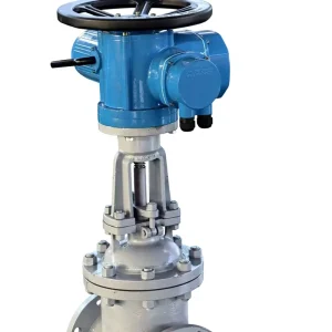 JINWEI Chinese Ductile Iron Gate Valve IP67 On Off Type Electric Remote Control Resilient Water Pressure Reducing Gas Flange
