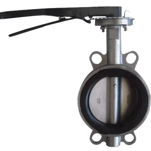 JIS 5K 10K Stainless Steel Body EPDM Seal Lever Manual Wafer Butterfly Valve