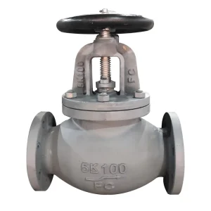 JIS F7305 Cast Iron 5k Globe Valves Marine Valve FC Flanged Water Supply System Ship Valve