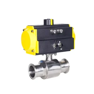JL600-Q7 Pneumatic Sanitary Grade Ball Valve for Water Stainless Steel Dn15-200mm Port Size