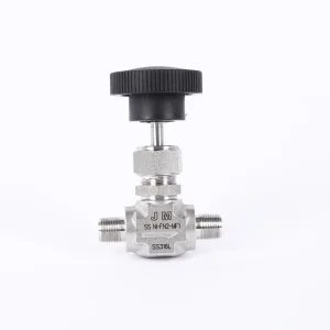 JM LOK Stainless Steel 316L 304 Manual High Temperature Integral Bonnet Straight Pattern Needle Valve 3 8″ NPT Male X Male