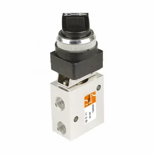 JM Series Two-Position Three-Way Mechanical Valve Aluminum Body