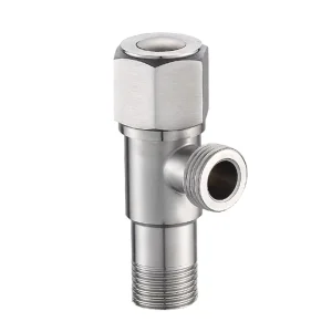 KEDAH G1 2 Angle Stop Valve 304 Stainless Steel Brushed Nickel Angle Valve