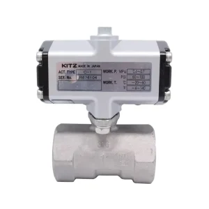 KITZ C-UTE Double Action Pneumatic Ball Valves Pn10 316 Stainless Steel Threaded C-1 C-2 Quick Shut-off Valve Gas OEM