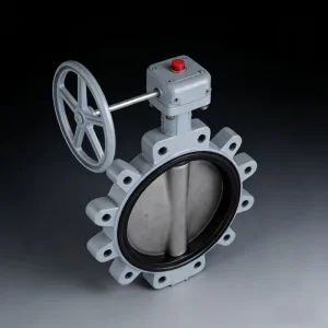 KITZ DJL Series Ductile Iron Lugged Type Butterfly Valve Gear Operated Low Pressure
