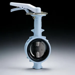 KITZ Genuine Japanese Wafer Type Ductile Butterfly Valves Center Drive Disc Lever Operated