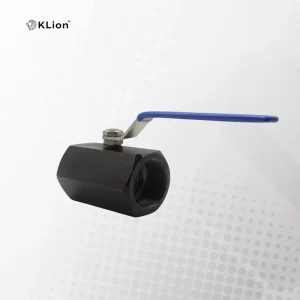 KLION Manual High Pressure A105 Carbon Steel Acid Resistant Hexagon Bar Stock 2000psi Ball Valve ISO CE Certified General