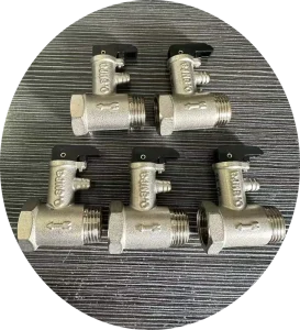 KLOE High Temperature 0.7MPA 0.9MPA Safety Valve for Water Heater Systems Pressure Reducing Structure Pressure Relief