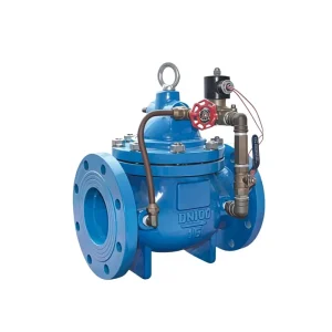 Kaiweixi 700X 16Q Water Pump Control Hydraulic Flow Control Electromagnetic Flanged Ductile Iron Valve