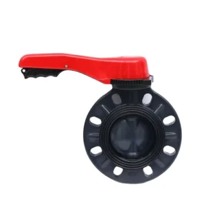 Keyley FRPP Handle Pneumatic Butterfly Valve Plastic Clamp Clip on Wear resistant Corrosion resistant 3 Year Warranty