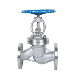 Keyley J41W 16P Stainless Steel Flange Stop Globe Valve Manual Steam Oil Corrosion Resistant Normal Temperature Chemical