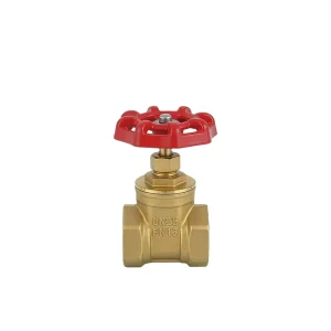 Kh Manual Brass Gate Valve DN15~DN100 Engineering Water Supply Room Temperature