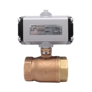 Kitz C TE Cast Bronze Pneumatic Ball Valve Screwed Ends 10k for Water Double Acting Original Stock Open Close OEM Customizable