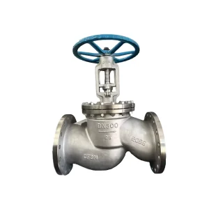 LANHUI Direct Sale ANSI API Stainless Steel Carbon Steel Flange Hydraulic Control Globe Valve DN300 250mm High Temperature Water